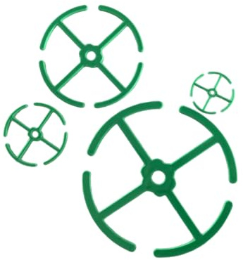 Wegiwuca Confezione da 4 steli per piante per la crescita di filodendro alocasia indoor outdoor giardini 360 gradi rampicanti pali regolabili per Monstera