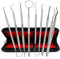 8er Zahnpflege Set, Zahnsteinentferner, Zahnreinigung Set, Dental Set, Edelstahl Zahnarzt Instrument, Zahnarztbesteck,Zahnsonde, Scaler, für Zahnstein