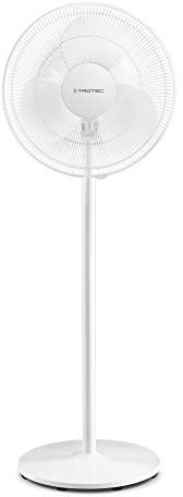 TROTEC Standventilator TVE 23 S – 50 Watt, oszillierend 80°, 3 Stufen, Ø 40 cm, höhenverstellbar, stabil