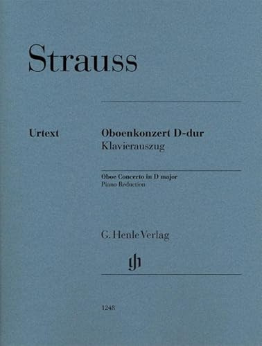 Oboenkonzert D-dur; Klavierauszug: Besetzung: Oboe und Klavier (G. Henle Urtext-Ausgabe)