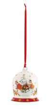 Villeroy & Boch - Annual Christmas Edition, Glocke 2021, 6x6x7cm, Premium Porzellan, Mehrfarbig