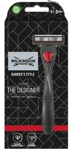 Wilkinson Sword - Barber's Style | The Designer Rasierer mit 2 Ersatzklingen