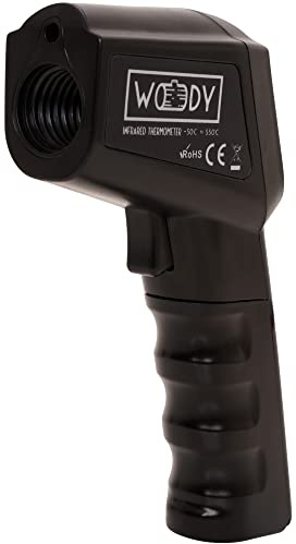 Woody Oven - Digital Thermometer, Infrared Digital Thermometer For Outdoor Cooking, Pizza Oven & BBQ