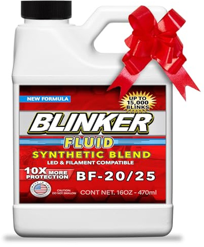 Jergrim Blinker Fluid, Funny Gag Gifts, Great for White Elephant Gift for Adult,Men&Women Christmas Secret Santa,Mechanic, Novelty, Car Guy, Prank, Gifts for Person who has Everything or Want Nothing
