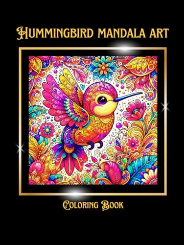 Hummingbird Mandala Art. Immerse yourself in the beauty of nature's most enchanting bird as you bring these intricate mandala designs to life. With ... and a convenient size of 8.25x11 inches,
