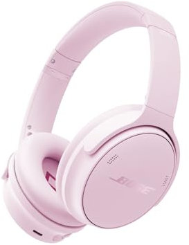 Bose QuietComfort Headphones, Casque sans Fil immersif à réduction de Bruit, Casque Supra-aural Bluetooth avec Micro intégré d’Une autonomie allant Jusqu’à 24 Heures, Rose Pétale - Édition limitée