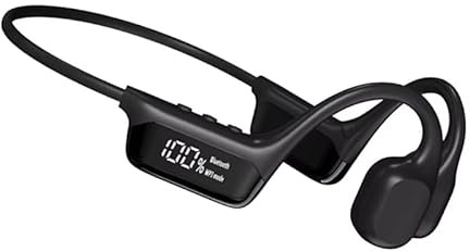 Casque Conduction Osseuse Natation,Nager Ecouteur Ipx8 Waterproof,avec Lecteur Mp3 Intégré,Écouteurs Piscine Bluetooth 5.4 sans Fil