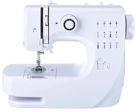 Máquina De Coser Doméstica Pequeña Totalmente Automática, Máquinas Overlock Eléctricas, Mini Herramienta Costura Multifuncional Portátil(Blue)