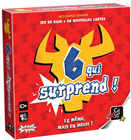 GIGAMIC - Six Qui Surprend Amzix Kartenspiel ab 10 Jahren