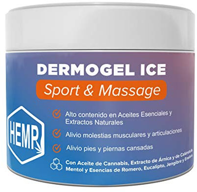 Aktives Gel mit Hanfsamenöl für Muskeln & Gelenke – Sehr wirksame, beruhigende Formel mit Hanfsamenöl und natürlichen Extrakten. Beruhigt Füße, Knie, Rücken, Schultern (500 ml)