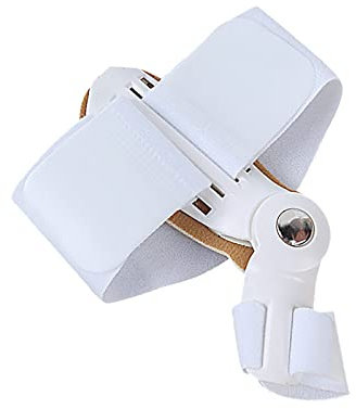 ALINZO Bunion Corrector für Frauen (2 Stück), Hallux Valgus Big Toe Separators Straightener, Orthopädische Bunion Relief mit Hammer Toe Splint Pad (weiß)