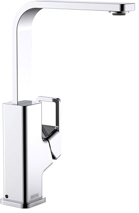 Bristan Spruce Kitchen Tap, Chrome, SPR EFSNK C | Swivel spout, Top fix EasyFit installation, Eco Start saves energy, Single lever, Kitchen mixer tap, Lifetime Cover
