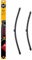 SWF Connect Wischer – K06 – Kit Aus in Deutschland Hergestellten Flachbalkenwischern Für Optimale Wischleistung 600mm/500mm – Vorne – 2er-Set, Black