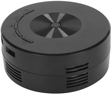 Mini Proiettore LED Tascabile per Protezione degli Occhi per la Casa (BLACK)