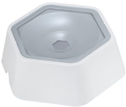 Wassernapf für Hunde, Spritzschutz, rutschfester Spender, kein Spritzen für unordentliche Trinker, für Haustiere, Tiere, Hunde, Katzen