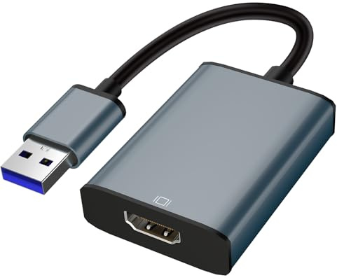 Vrllinking Adaptador USB a HDMI, cable multimonitor 3.0/2.0