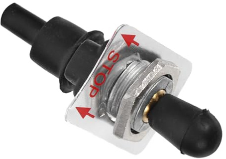 Gatuida Interrupteur Arrêt Moteur Performance Améliorée Matériau Pp et Acier et Installation Facile pour Tronçonneuse et Tondeuse à Gazon pour Équipement de Jardin