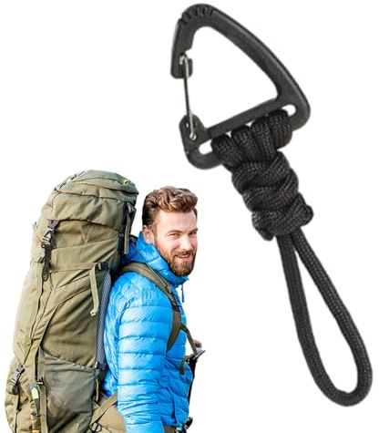 Paracord-Gurt mit Haken, Paracord Schlüsselband, Outdoor Anti