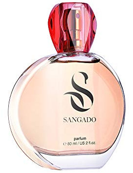 SANGADO Electra, Parfüm für Damen, 8-10 Stunden Langanhaltend, Luxuriös Duftendes, Orientalisches Blumiges, Zarte französische Essenszen, Extra-konzentriert-Parfüm, 60ml
