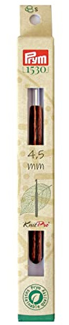 Prym 223515 Woll-Häkelnadel NATURAL 4,50 mm