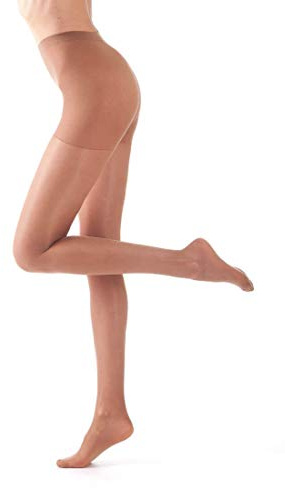 Leo Corsetteria Pack, Confezione di 3 paia Collant 70 den elasticizzato riposante compressione graduata Taglia 4 - L Visone