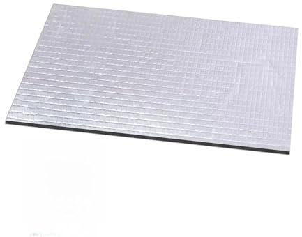 Tapis Isolation pour Capots Voiture Toits Moteur Coffres Porte Coussinets D'isolation Phonique Voiture Coussinets D'isolation Mousse Isolation Phonique Voiture(500x2000x10mm)