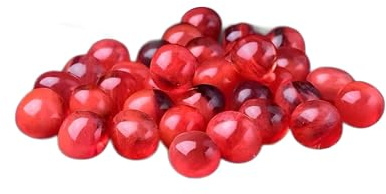 BASXDRFXZ Cristal en Vrac Ornement en granulés de Grande Taille en Fusion Rouge Pierre Brute Rouge Aquarium Pot de Fleur Décoration Landscaping Spécimen de minerai Pierre pour Le Culbutage(1000g)