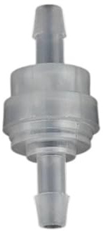 Supkancl 1/5/20Pcs 5/6/7mm Einweg-Inline-Rückschlagventil Gas Luft Flüssigkeit Wasser Flüssigkeiten Ventil Aquarium Weiches Rohr Einwegventil(7mm,1pc)