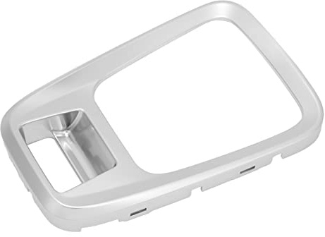 ACOGEDO Garniture de Contour de Levier de Vitesse 7591L9 Argent Couvercle de Panneau de Levier de Vitesse Remplacement pour 3008 3008 2012-2014 pour Garniture 2 0L Remplacement de Montage