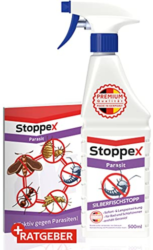 Stoppex Parasit Silberfischstopp - Spray gegen Silberfische und Papierfische