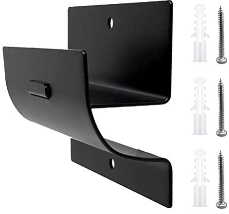 Gancio da parete, robusto gancio per conduttore, gancio per garage, in metallo, per scale, garage, organizer per scale, carriola, sedia