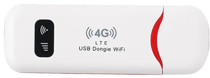 4G LTE USB Modem Stick - Adaptador WiFi Inalámbrico Portátil, Maravilloso Enrutador De Ranura para Automóviles Móviles con Cobertura Súper Fuerte | Velocidad De Red De 150 M, Red 4G De Alta Velocidad