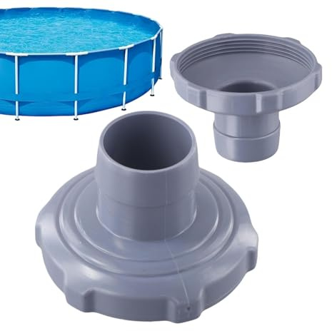Conector adaptador de manguera de piscina, repuesto de accesorios de tubería de bomba de vacío, conector de mangueras de piscina inflable, adaptador de manguera de agua para jardín, patio, césped