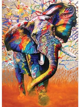 Anatolian Puzzle - African Colours - 1000 Teile Puzzle für Erwachsene, Senioren und Kinder ab 12 Jahren - 48cm x 66cm