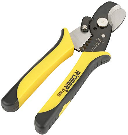 2 in 1 Abisolierzange RT-6065 8 Professionelle Kabelschere Abisolierzange Cutter Multi-Hand-Werkzeug Zwei-Farben