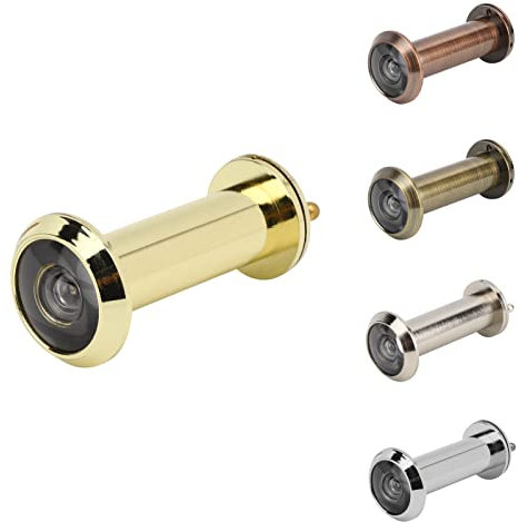 Haofy Spioncino per Porta, Spioncino con Copertura della Privacy Rotante Resistente per Spessore Porta 55-90 mm, Angolo Antifurto 220 Gradi, Sicurezza per Casa, Ufficio, Hotel(3)