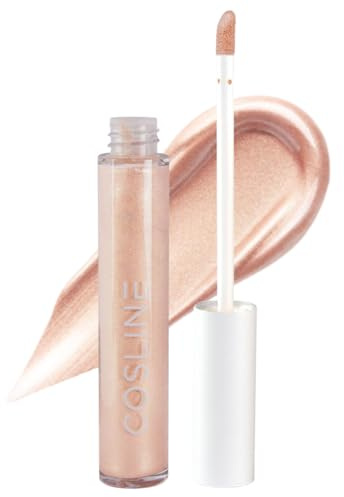 COSLINE Shiny Highlighter 601, Leichte textur, Hauchfeine und glänzende Farbpigmente, Gleichmäßiger Glanz