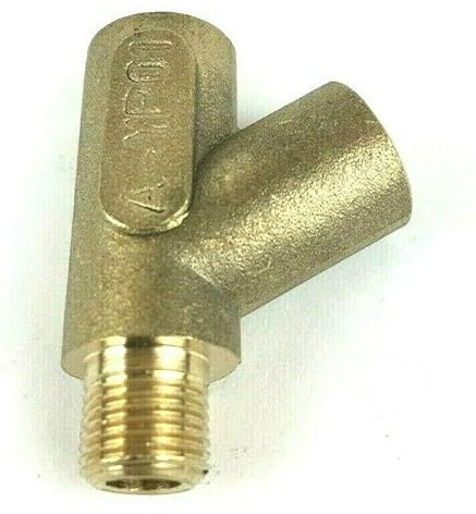 ACC Parts Oil Pressure Gauge Adaptor – 1/8 NPTF Y Fitting, Brass, for Classic British Cars, Engine Diagnostic Tool, OEM SIB748 Replacement