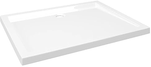 vidaXL Piatto Doccia in ABS Rettangolare 70x90 cm