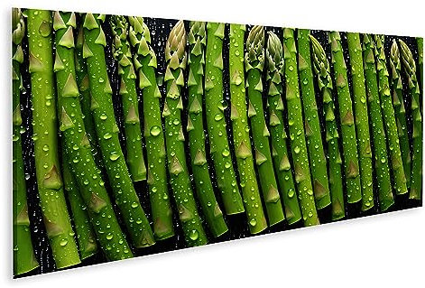 islandburner Quadro su Tela Asparagi Verdi freschi JEPR Quadri Stampe Immagini Murale Decorazione da Parete