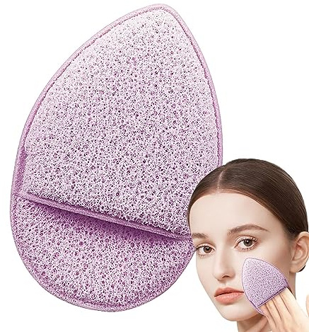 limpieza facial | Esponjas faciales tipo guantes limpiadores profundos respetuosos con la piel engrosadas,Esponja limpiadora portátil suave para inodoros Salas Gimocool