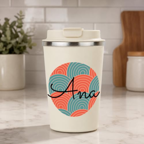 Wanapix | Tazza Termica da Viaggio Personalizzata 350ml |Design Japan