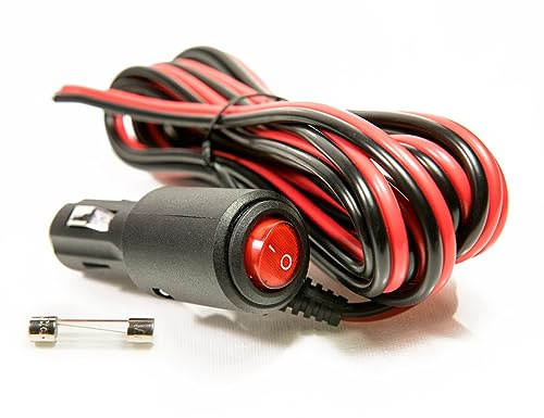 Web Truck LKW KFZ Verlängerungskabel für den Zigarettenanzünder im Auto, 12 V, 24 V, 15 A, Länge 3m, Verlängerung, Zigarettenanzünderstecker
