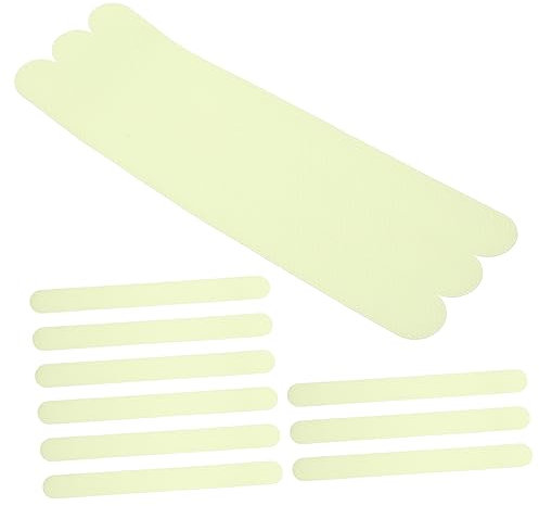 JECOMPRIS 48stücke Fluoreszierende Antirutschstreifen Für Treppen Selbstklebende Rutschfeste Aufkleber Für Badezimmer Küche Schwimmbad Und Mehr