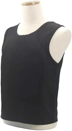 Fortrsta Military Tactical IIIA Level Body Armor Vest - Front and Back Anti-Knife Stab Protection - Self-Defense Clothing for Men and Women