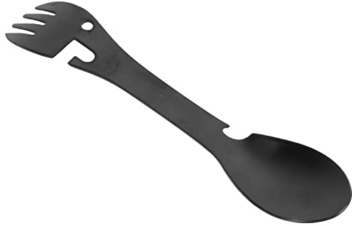 Spork, Camping Spoon Metal Spork with Multifunction Stainless Steel for Outdoor