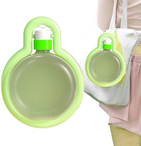 Botella de Agua para Perros – Botella de Viaje para Perros con – Vaso para Exterior, Accesorios para pasear, Acampar y Hacer Deporte