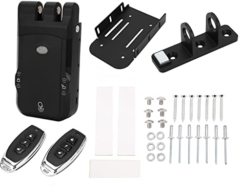 Serratura Elettronica Invisibile Senza Chiave, Serrature Porte Interne con Telecomando, Blocco Sicuro e Tocco Interno, Sistema Anti Effrazione - Elettrica, Ideale per e Ufficio