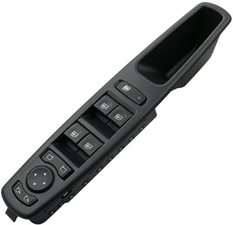 Seyaolex Interruttore Manopole Leva Vetro Elettrico (anteriore sinistro) 809610017R per Scenic 2009-2022