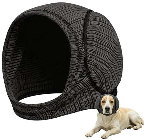 Générique Paraorecchie anti rumore per cani, comodi e regolabili, elastici, tappi per le orecchie, cancellazione del rumore per cani, per cuccioli, piccole, medie e grandi dimensioni, toelettatura